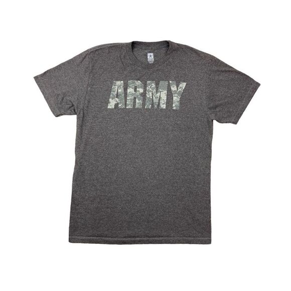 U.S. Army Other - United States Army men’s digital camo army logo short sleeve dark grey tee